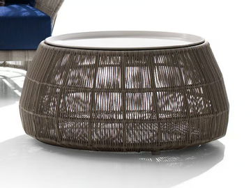 CANASTA '13 - Round polyethylene garden side table by B&B Italia Outdoor - view 2